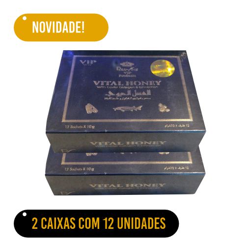 Melzinho do Amor Vital Honey CLASSIC Caixas fechada com sachê 10g