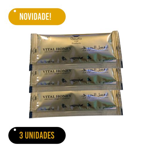 Melzinho do Amor Vital Honey Classic Sachês Avulso 10g