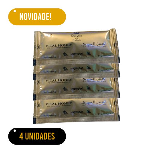 Melzinho do Amor Vital Honey Classic Sachês Avulso 10g