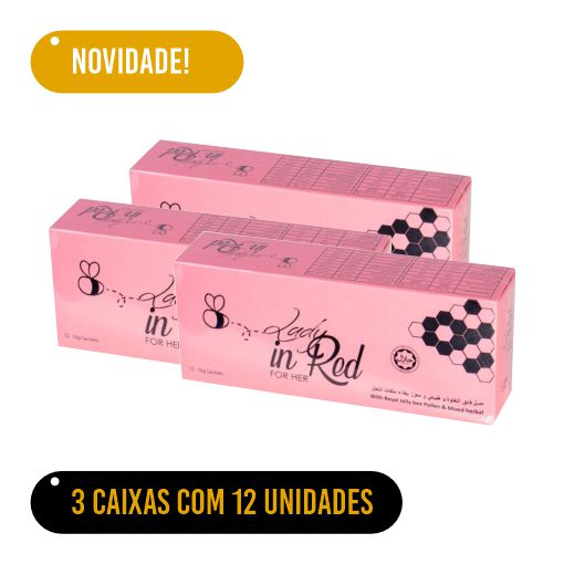 Melzinho do Amor Lady in Red Caixas fechada sachê 10g - Feminino